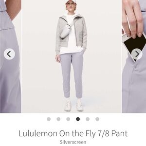 Lululemon On The Fly 7/8 Pant